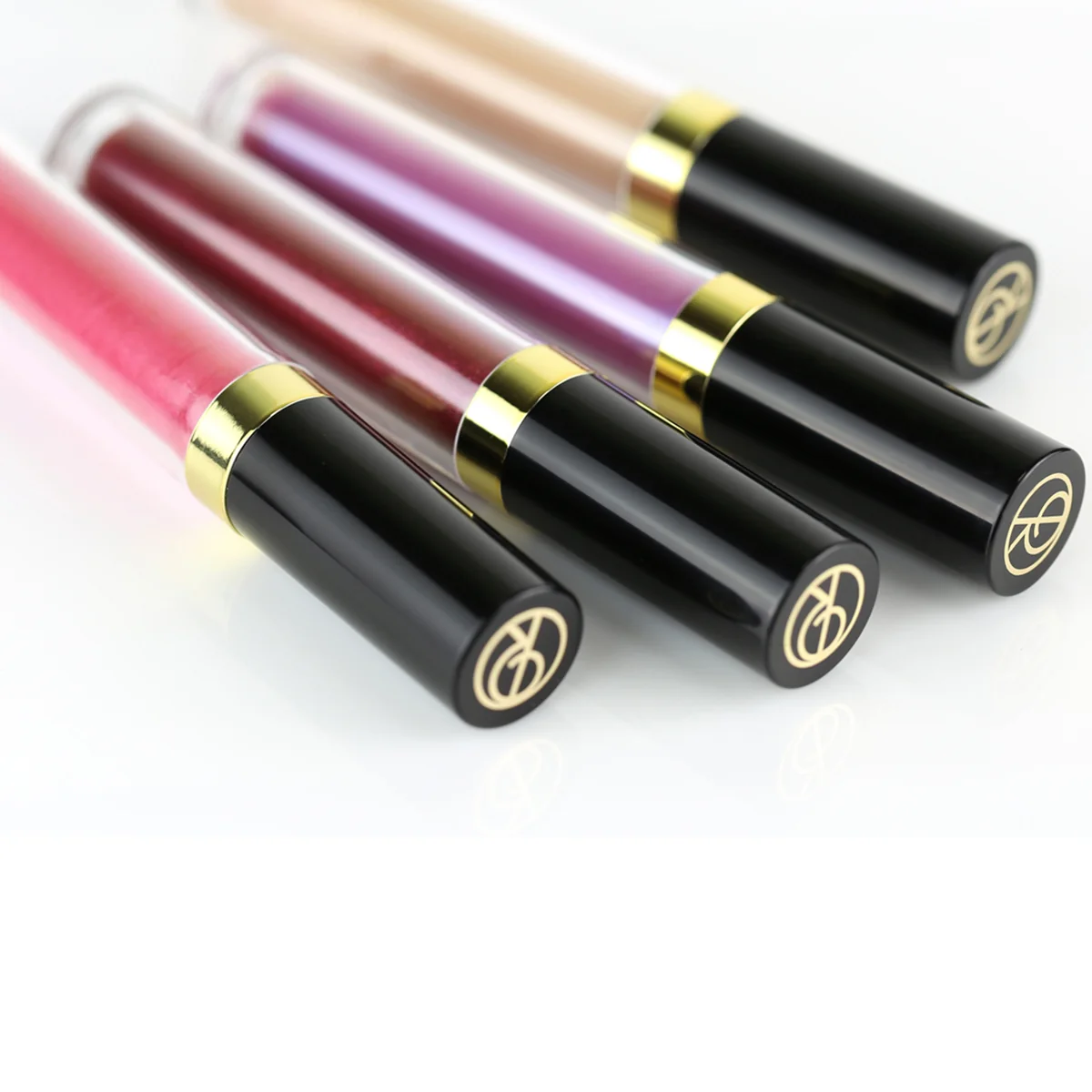 Buy 4 Perfect Skin Conditioning Lip Glosses with Gold Signature Cosmetic Bag - Image 6