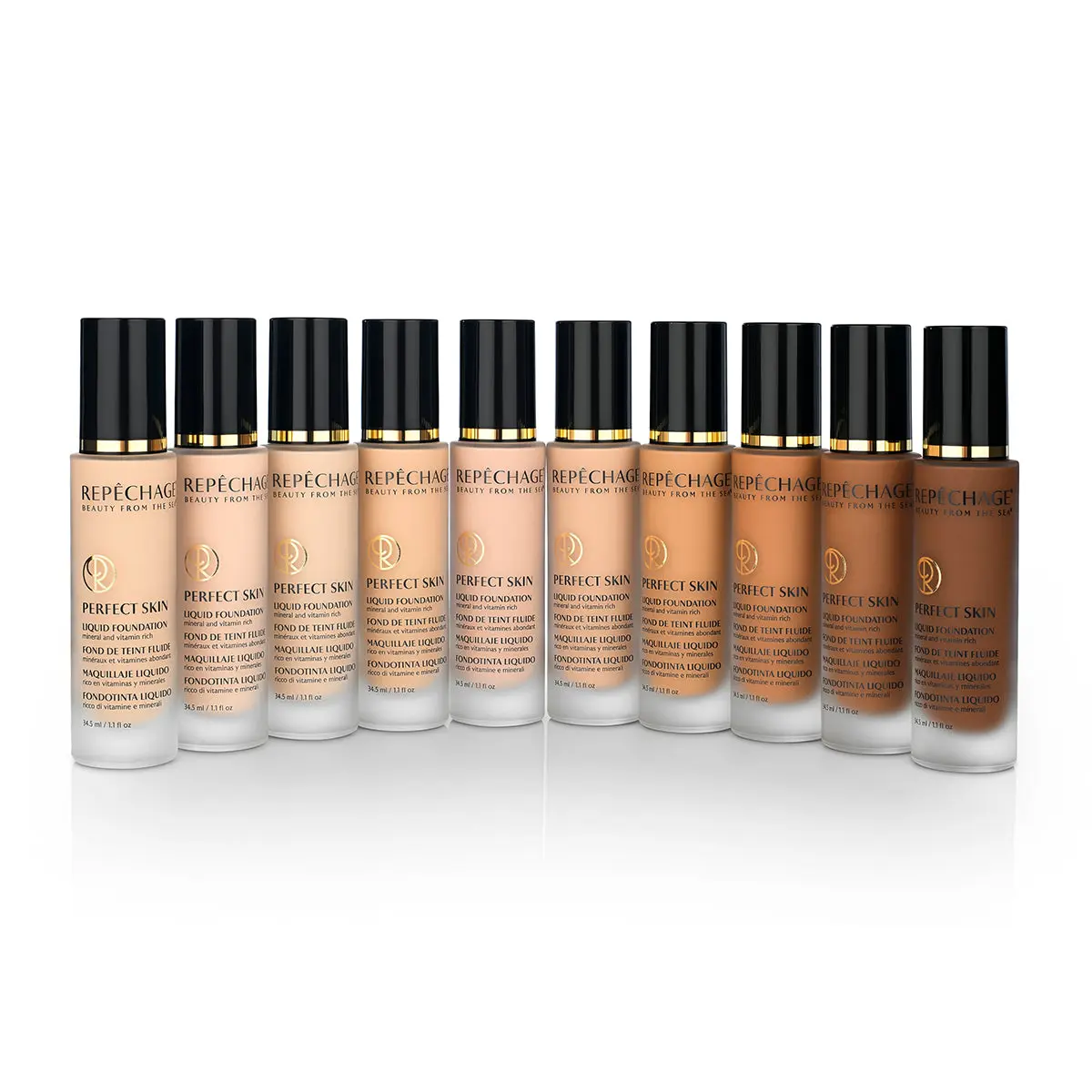 Perfect Skin Liquid Foundation - Deep Tone (PS14) - Image 3